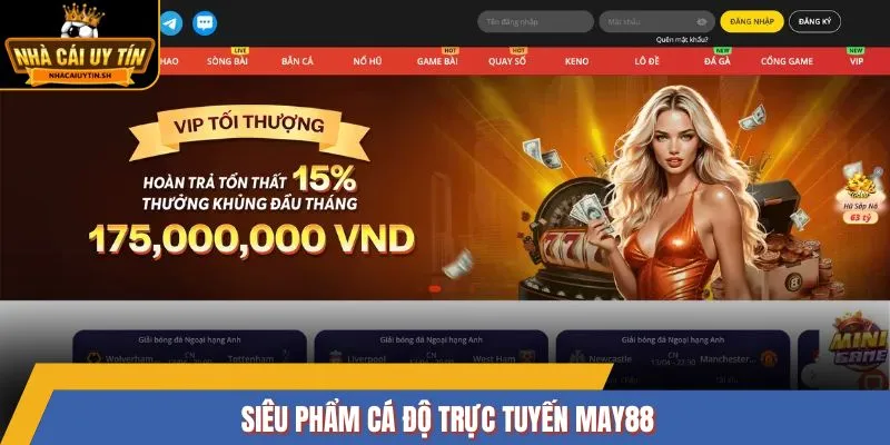 Siêu phẩm cá độ trực tuyến May88